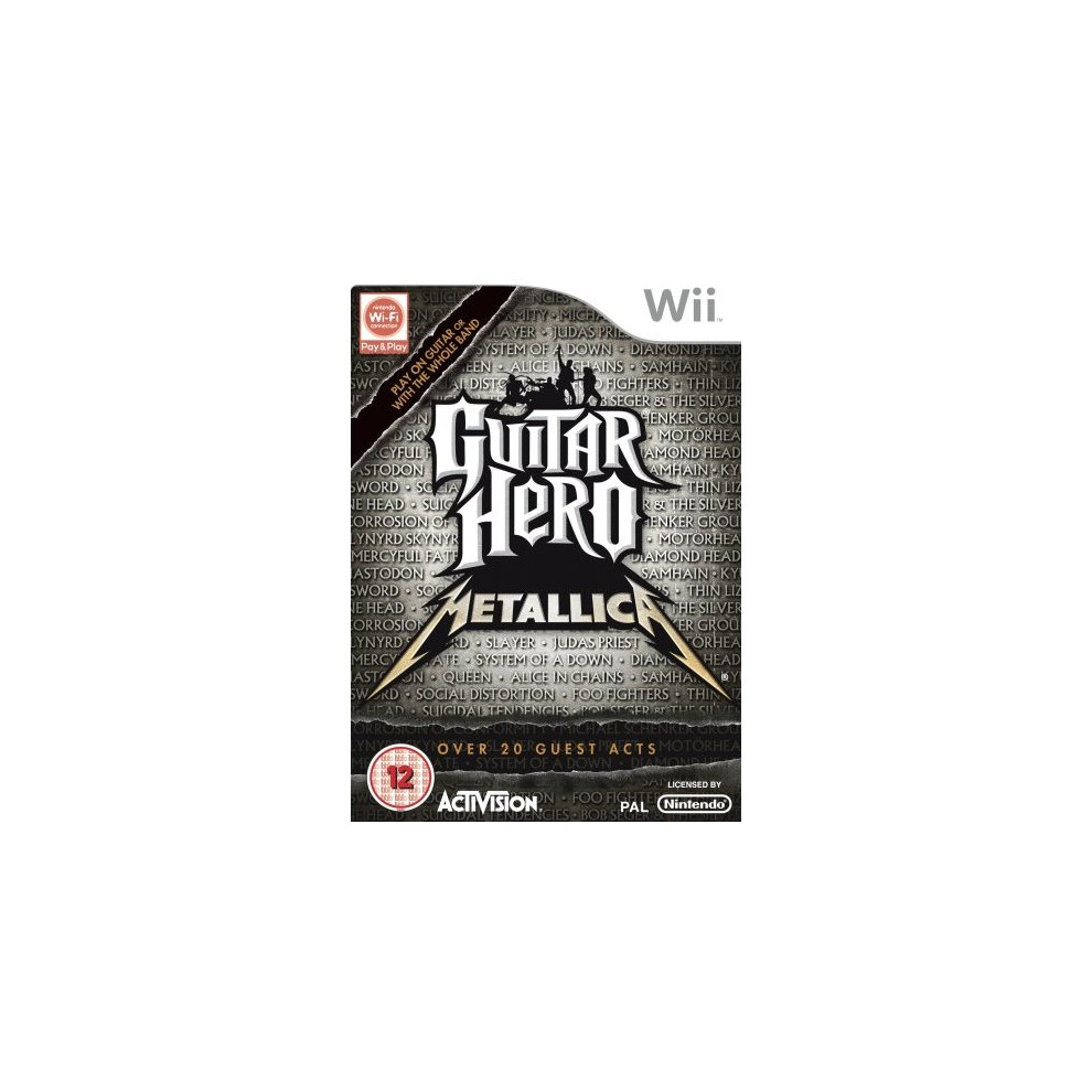 Guitar Hero: Metallica - Game Only (Wii) 5030917068164