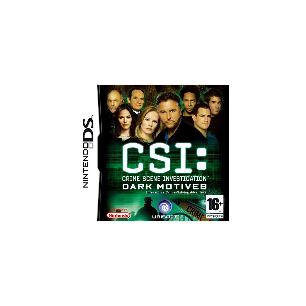 Csi: Crime Scene Investigation - Csi: Motives (Nintendo Ds) Dark 3307210328069