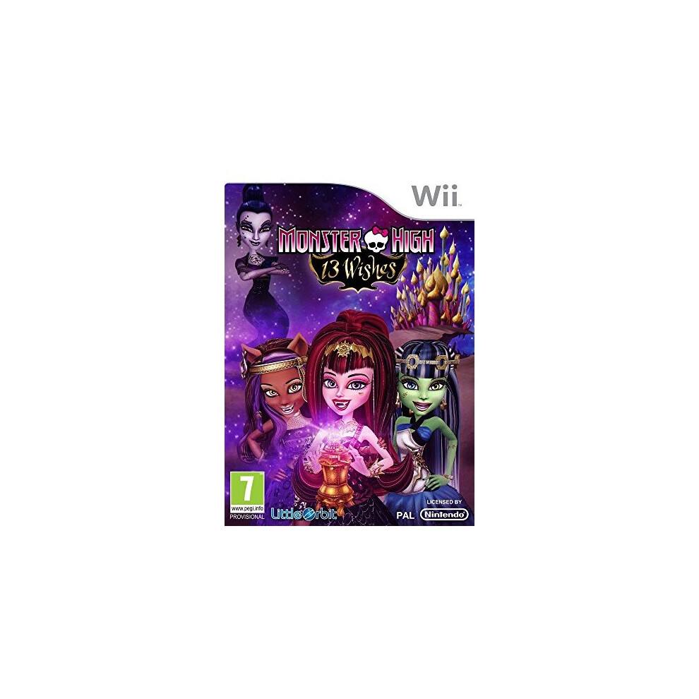 Monster High 13 Wishes (Nintendo Wii) 8154030101670