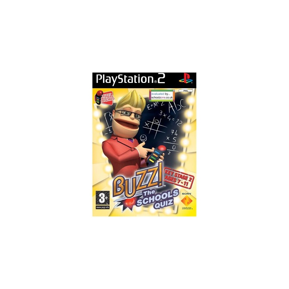 Buzz!: The Schools Quiz - Buzz! The Schools Quiz - Solus (Ps2) 711719435853