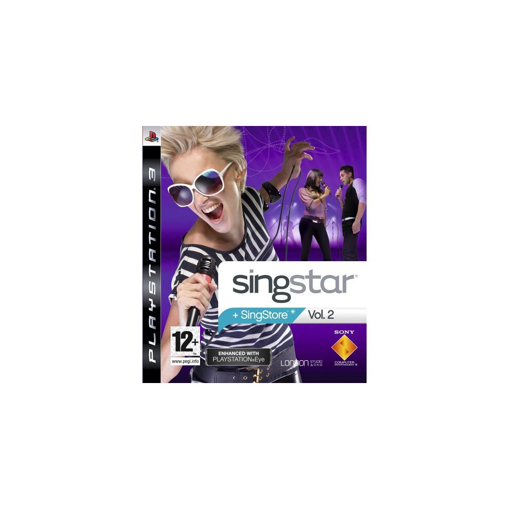 Singstar Vol. 2 - Playstation Eye Enhanced (Ps3) 711719967255