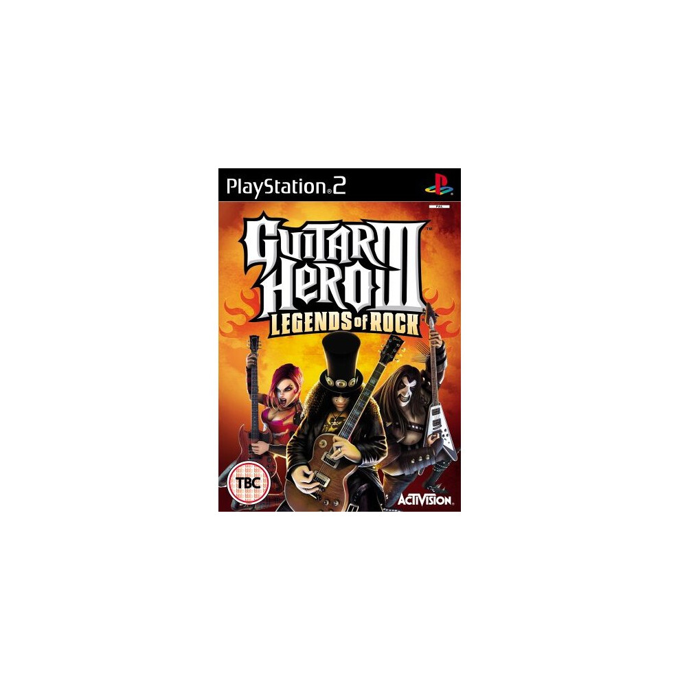 Guitar Hero 3: Legends Of Rock - Guitar Hero Iii - Game Only (Ps2) 5030917049194