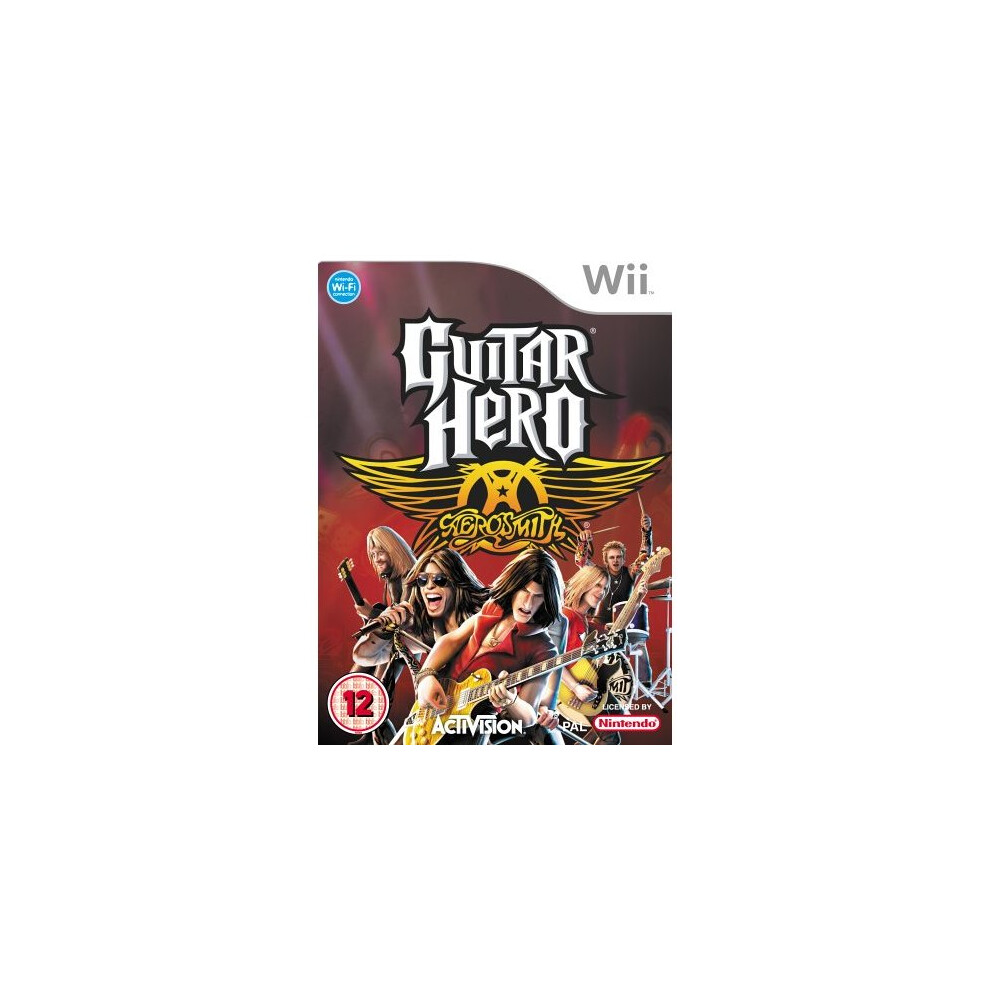 Guitar Hero: Aerosmith - Game Only (Wii) 5030917053771