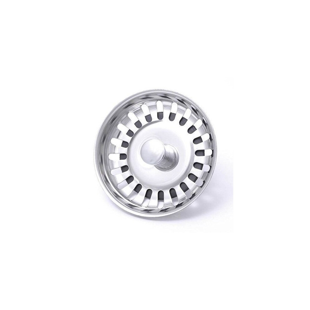 McAlpine Kitchen Sink Strainer Waste With Stemball Peg