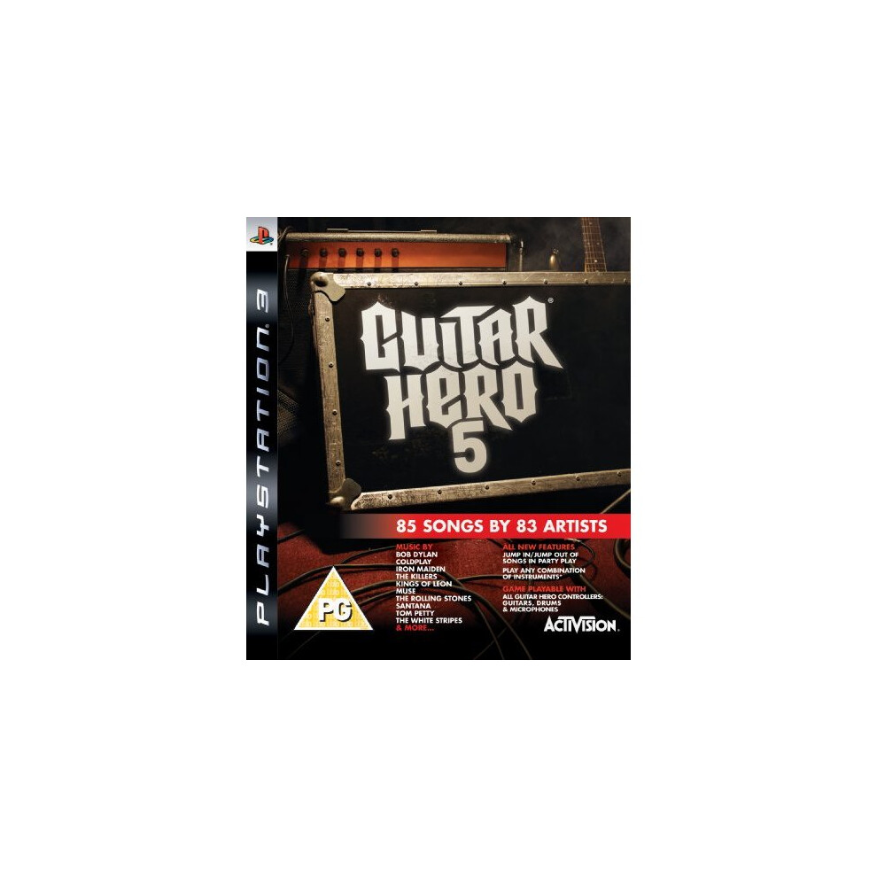 Guitar Hero 5 - Game Only (PS3)