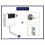 Cassellie FAC001 Dual Flush Concealed Toilet Cistern – Front & Side Access, 6/4L, WRAS, Chrome Push Button, Durable 2