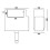 Cassellie FAC001 Dual Flush Concealed Toilet Cistern – Front & Side Access, 6/4L, WRAS, Chrome Push Button, Durable 5
