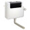 Cassellie FAC001 Dual Flush Concealed Toilet Cistern – Front & Side Access, 6/4L, WRAS, Chrome Push Button, Durable 1