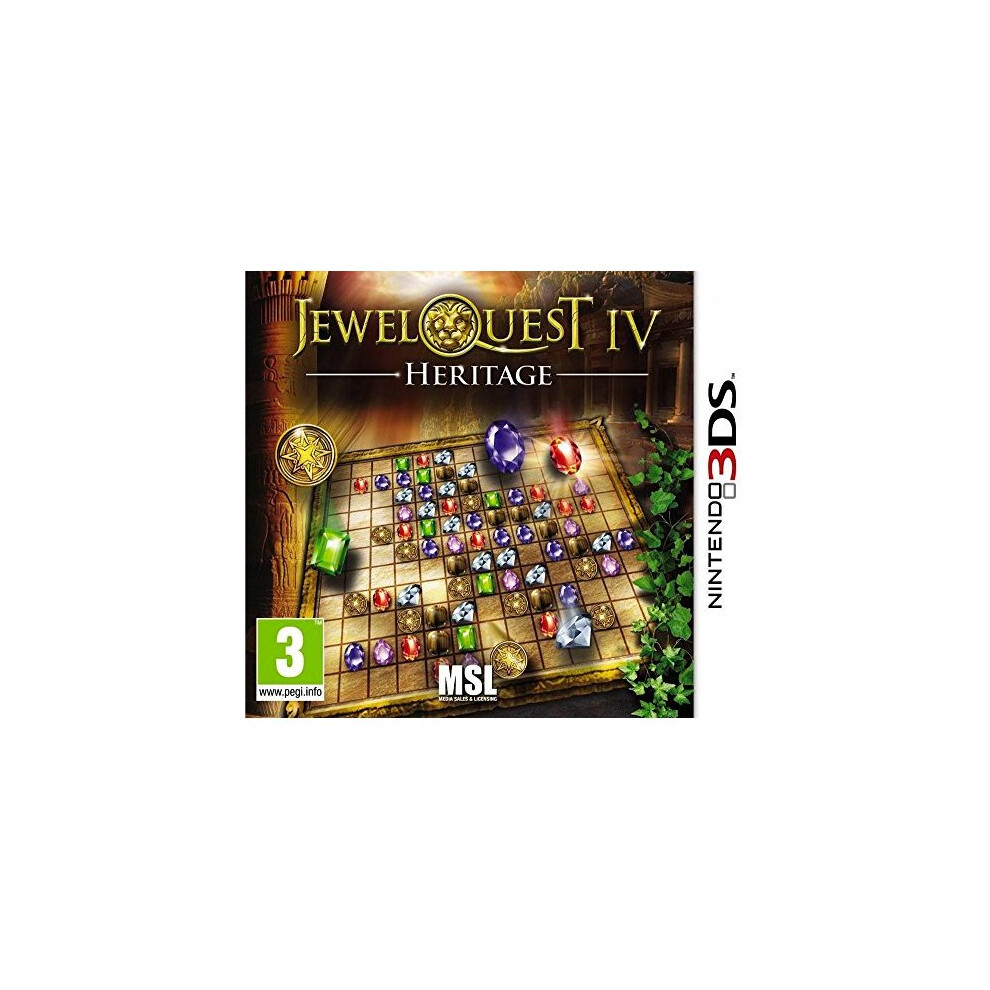 Jewel Quest Iv - Heritage (Nintendo 3Ds) 8716051052210