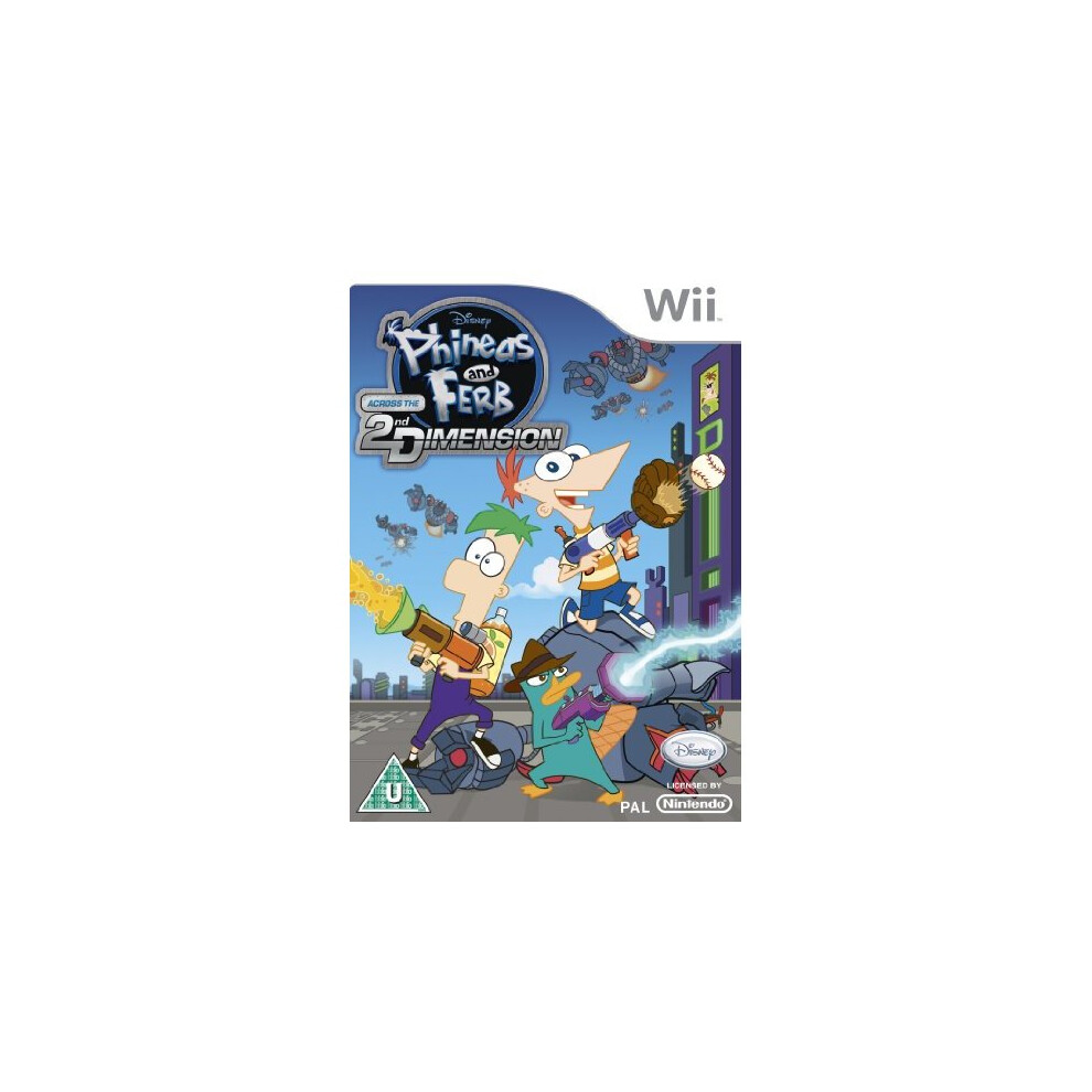 Phineas And Ferb Across The 2Nd Dimension (Wii) 8717418320485