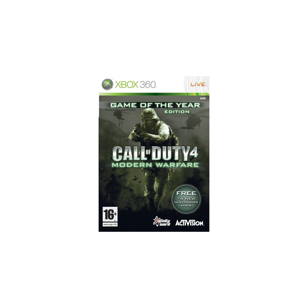 Call Of Duty 4 - Call Of Duty 4: Modern Warfare - Game Of The Year Edition (Xbox 360) 5030917054563