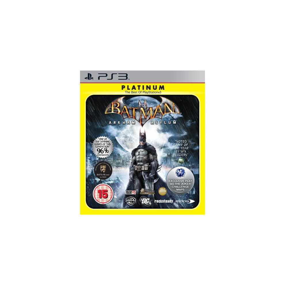 Batman: Arkham Asylum - Platinum (Ps3) 5021290039841