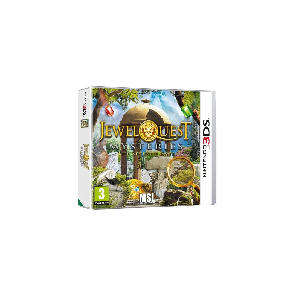 Jewel Quest Mysteries 3 - The Seventh Gate (Nintendo 3Ds) 8716051051527