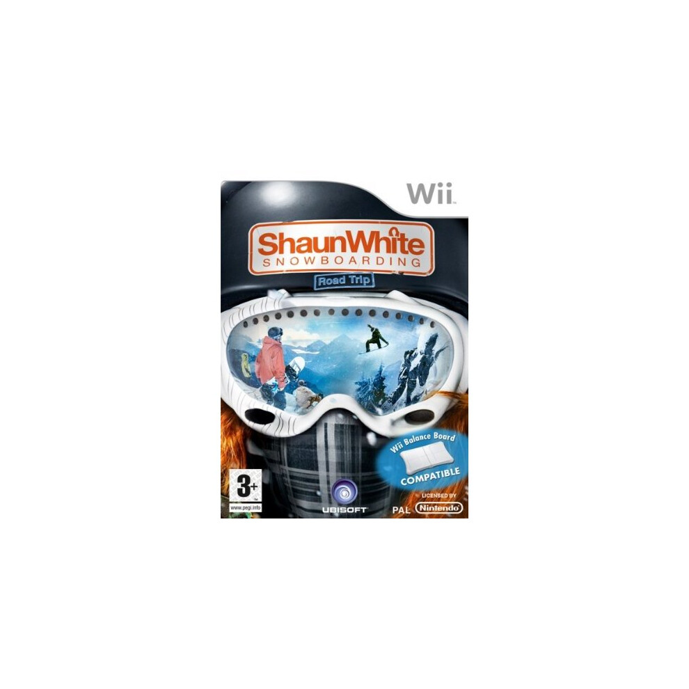 Shaun Snowboarding Road Trip - Wii Fit Compatible (Wii) White 3307211605183