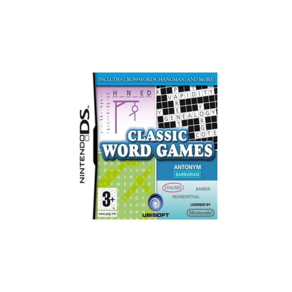 Classic Word Games (Nintendo Ds) 3307211655805