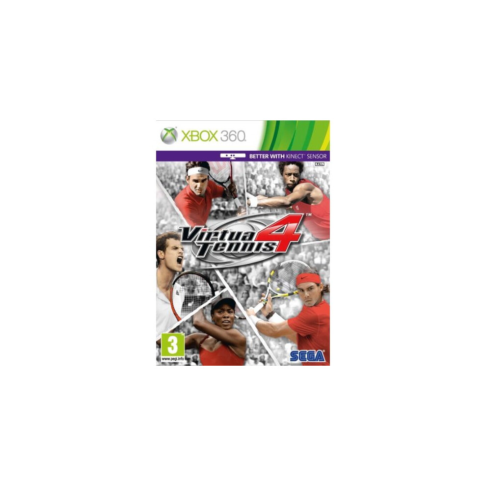 Virtua Tennis 4 (Xbox 360) 5055277010943