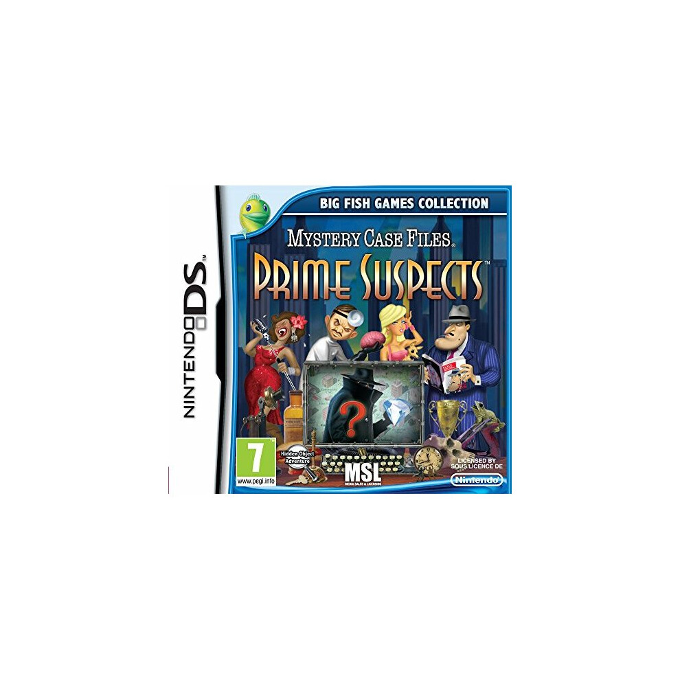 Mystery Case Files: Prime Suspects (Nintendo Ds/3Ds) 8716051054665