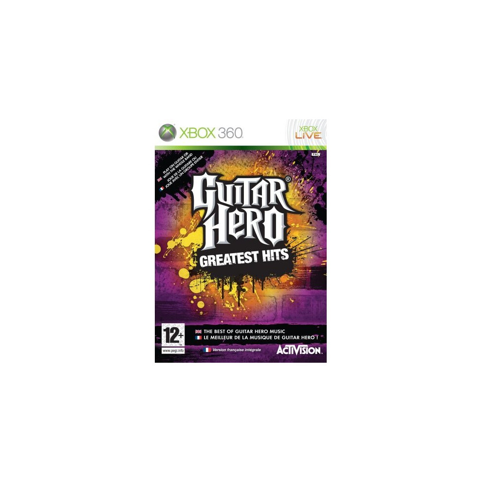 Guitar Hero: Greatest Hits - Game Only (Xbox 360) 5030917068713
