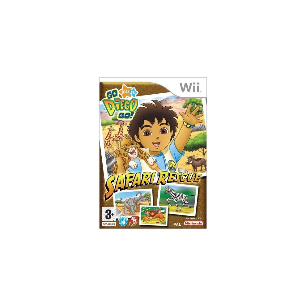 Go Diego Go - Safari Rescue (Wii) 5026555042437
