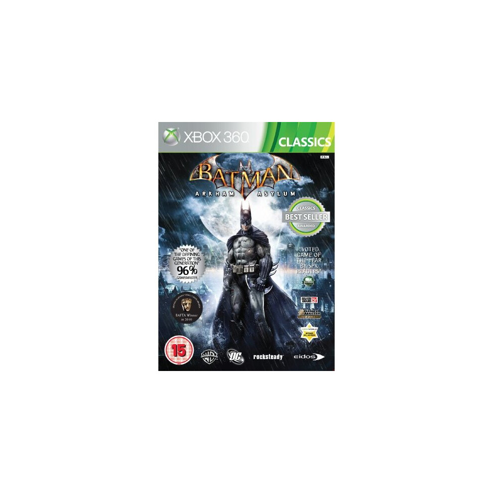 Batman: Arkham Asylum - Classics (Xbox 360) 5021290039766