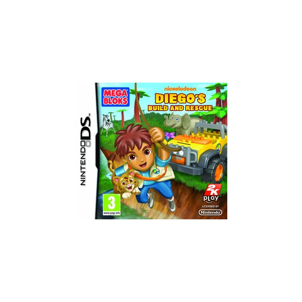 Go Diego Go : Build And Rescue (Nintendo Ds) 5026555045063
