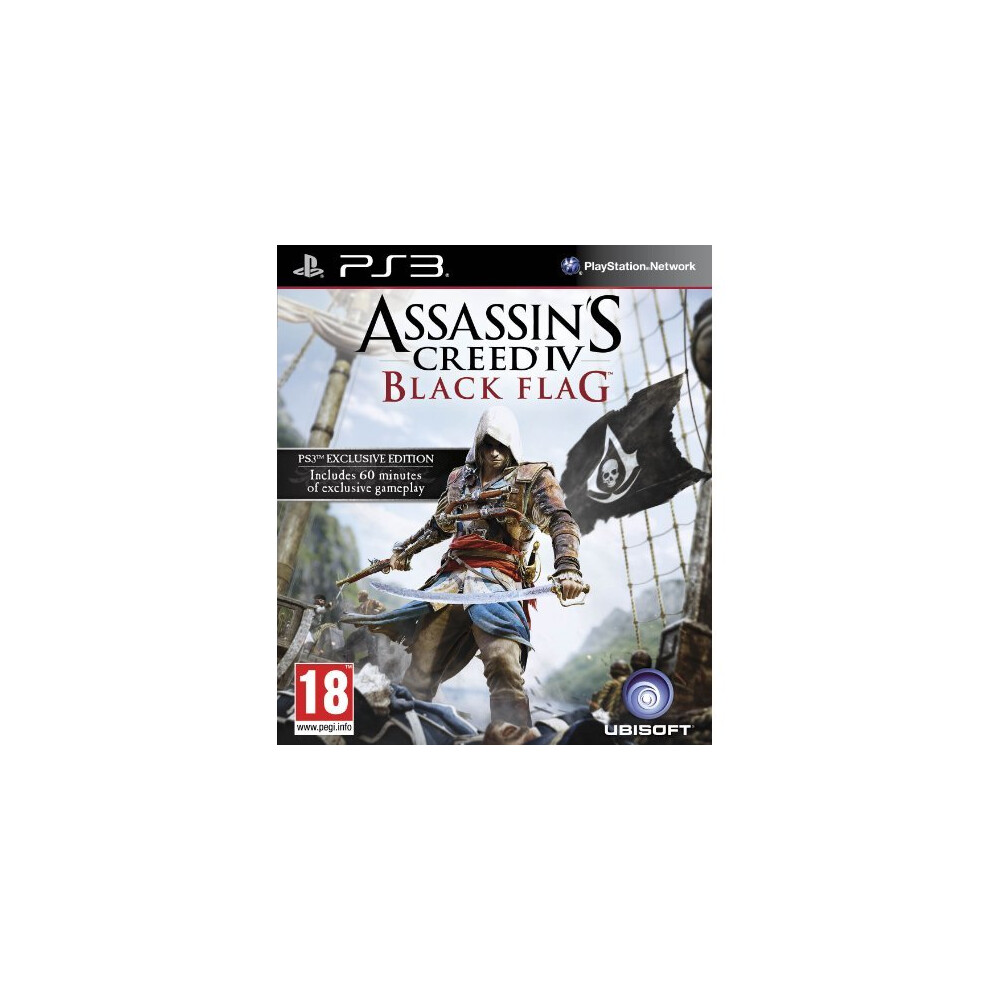 Assassin's Creed Iv: Flag (Ps3) Black 3307215704851