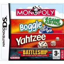 Hasbro Compilation - Hasbro Compilation: Monopoly/Boggle/Yahtzee/Battleships (Nintendo DS) - Refurbished