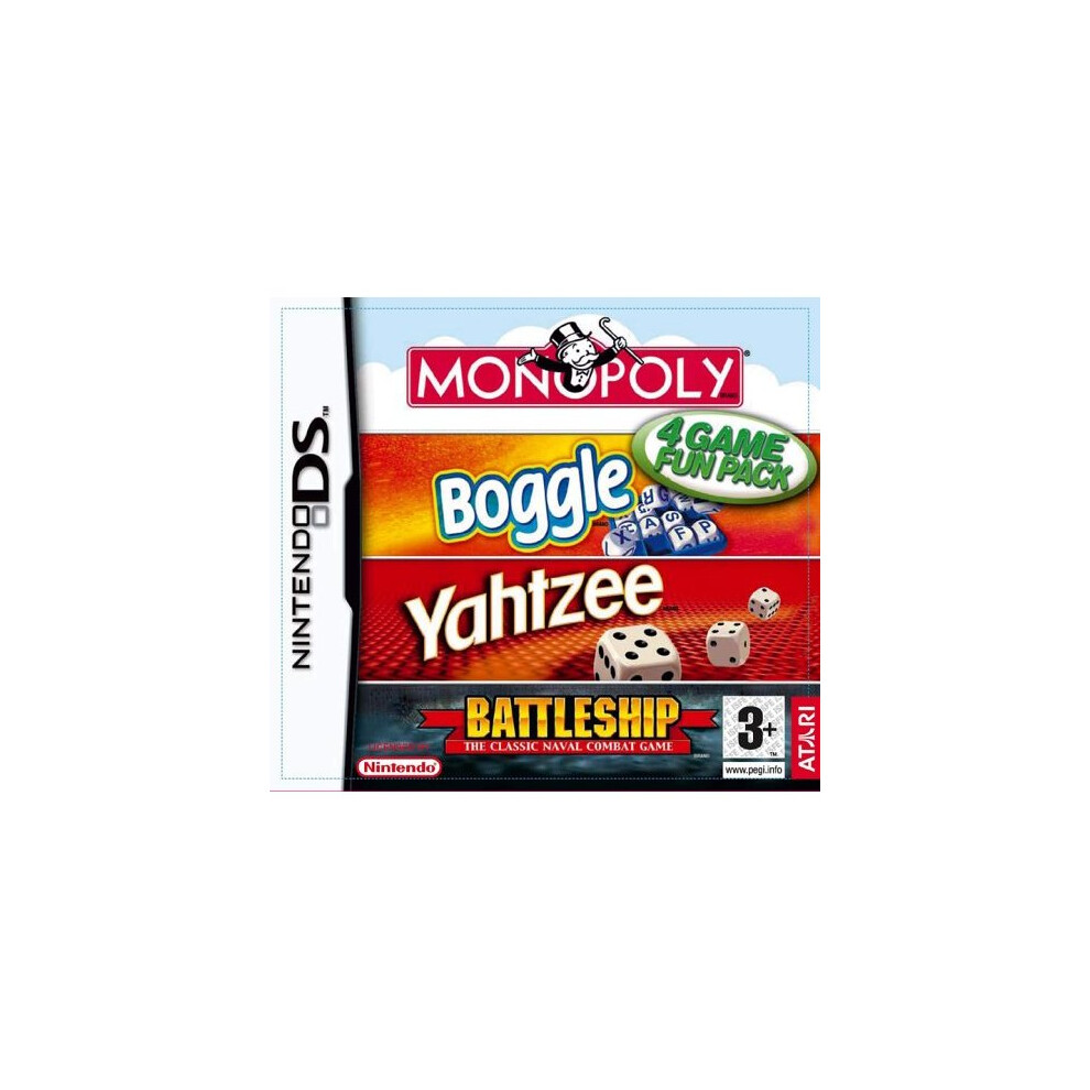 Hasbro Compilation - Hasbro Compilation: Monopoly/Boggle/Yahtzee/Battleships (Nintendo DS)