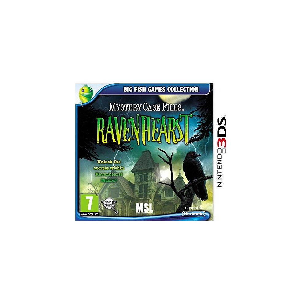 Mystery Case Files: Ravenhearst (Nintendo 3Ds) 8716051054733