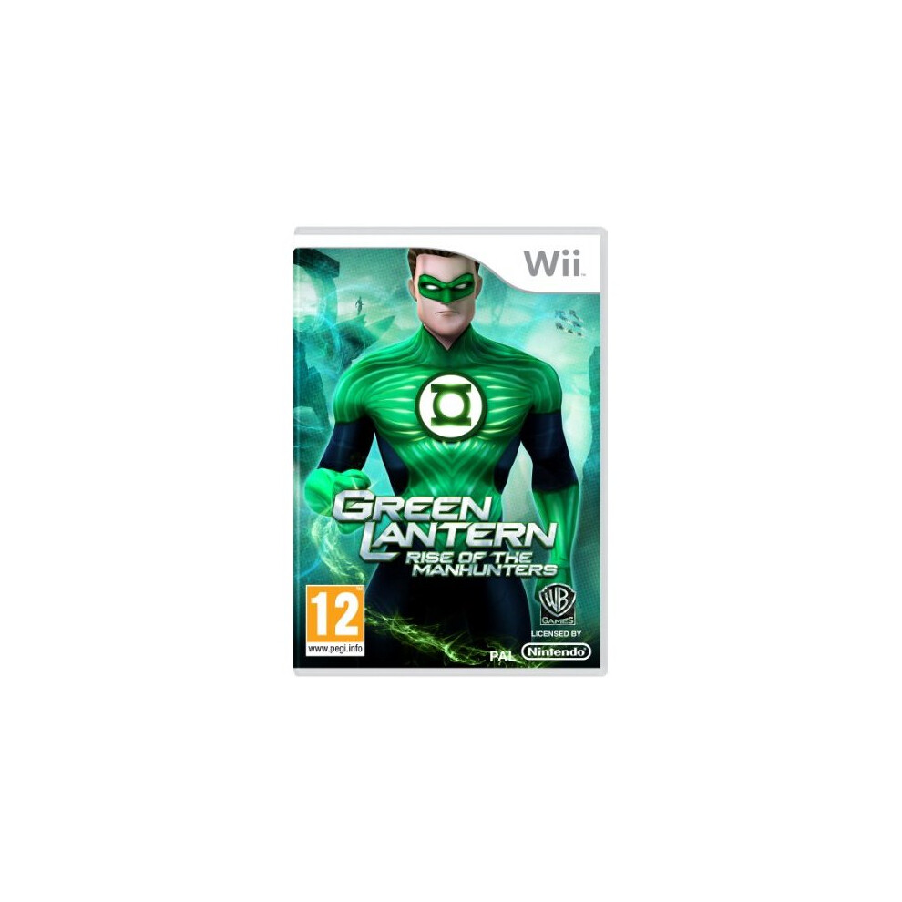 Lantern: Rise Of The Manhunters (Wii) Green 5051892025157