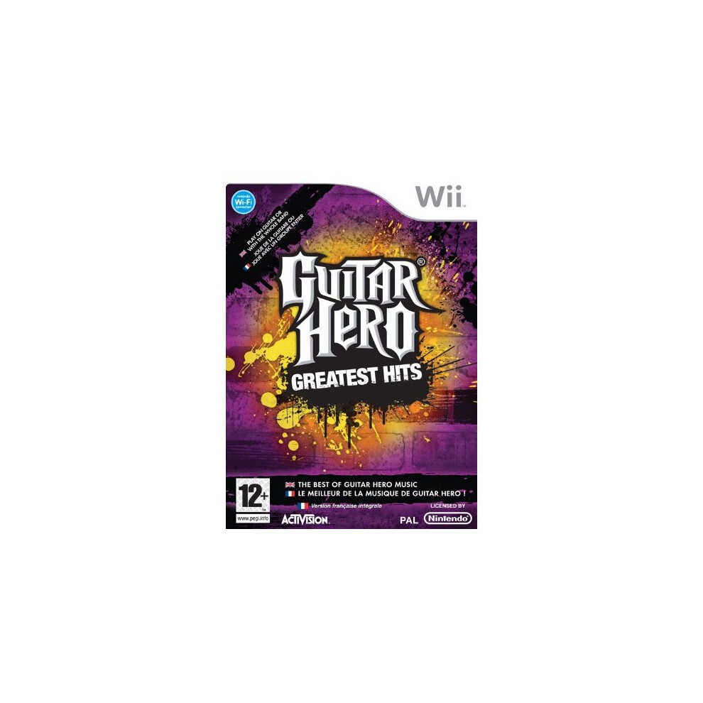 Guitar Hero: Greatest Hits - Game Only (Wii) 5030917068676