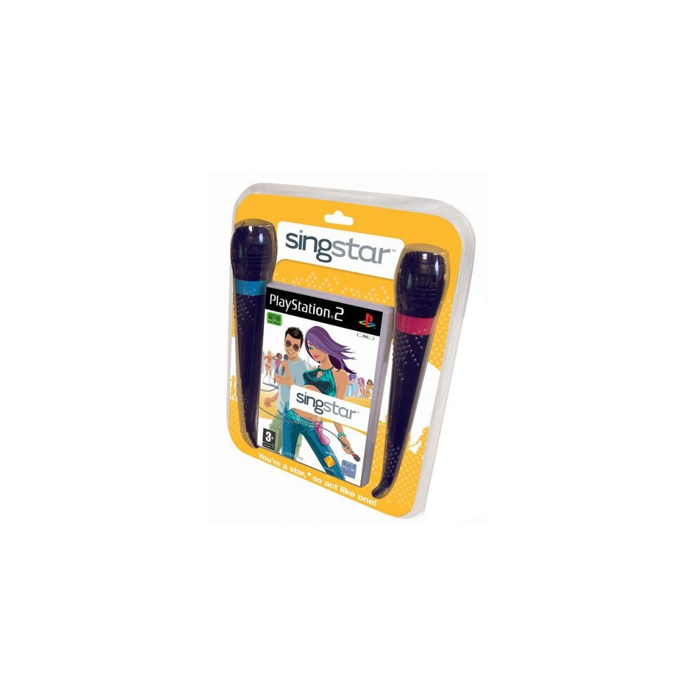 SingStar with 2 Microphones (PS2)-image-OPC-P8ZBJT-REFURBISHED