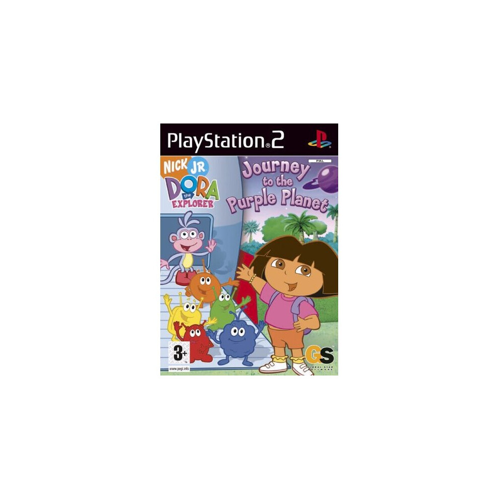Dora The Explorer - Dora The Explorer: Journey To The Planet (Ps2) Purple 5026555304764