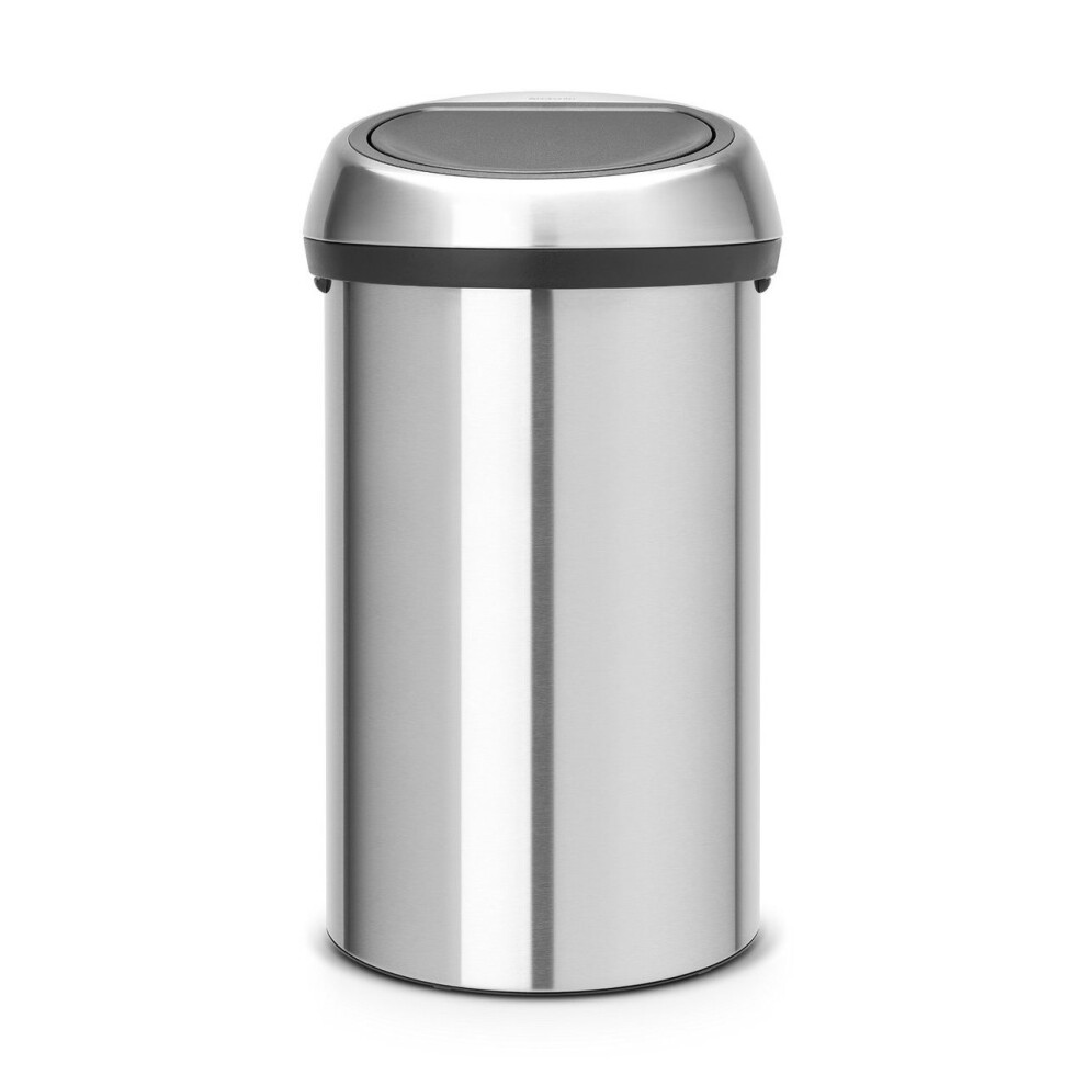 Brabantia Touch Bin 60 L In Matt Steel Fingerprint Proof