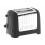 Dualit Dualit 2 Slice Lite Toaster Black 26205 - Velvet Finish, 36mm Wide Slots, Defrost, Bagel & High Lift 1
