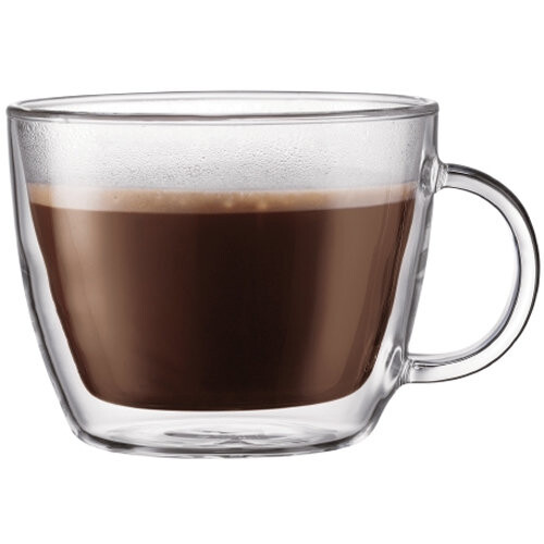Bodum Bodum Bistro Glass Cafe Latte Cup Set
