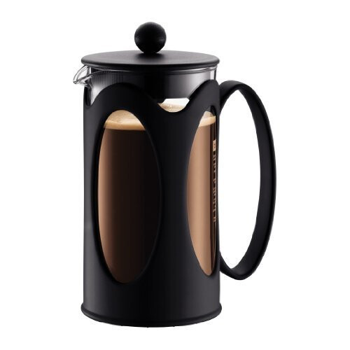 Bodum KENIA - Cafetera de pistón BODUM, 8 tazas, 1.0 l