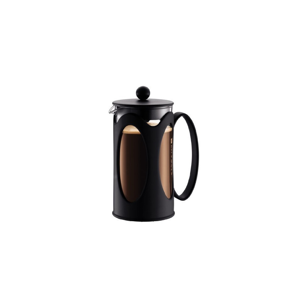 Bodum KENYA French Press Coffee Maker 8 Cup 1L - Black