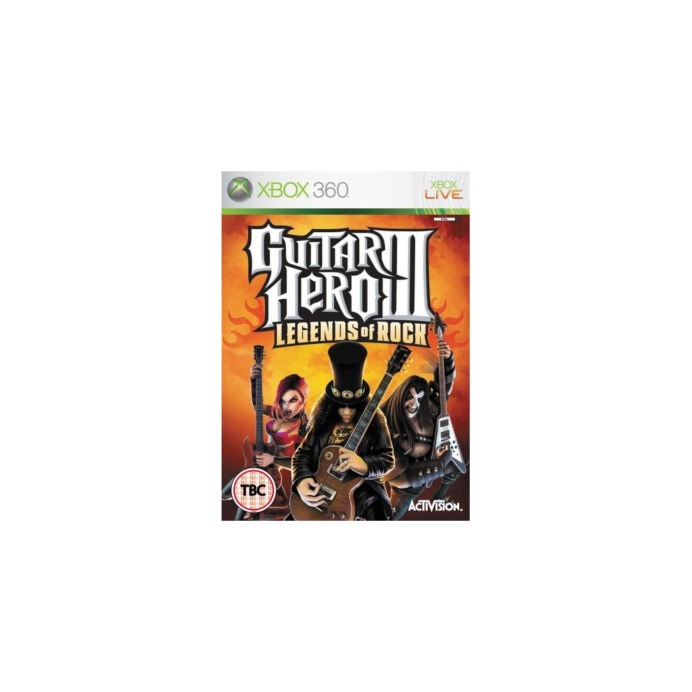 Xbox Guitar Hero 3: Legends Of Rock - Guitar Hero Iii: Legends Of Rock (Xbox 360)