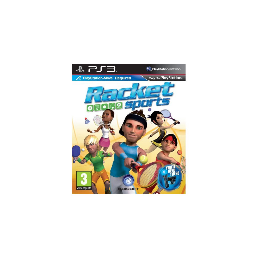 Racket Sports - Move Compatible (Ps3) 3307217933631