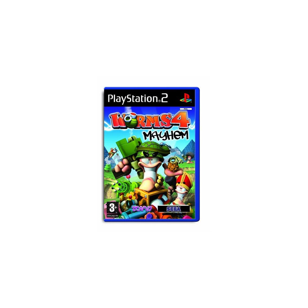 Worms 4: Mayhem (Ps2) 5024866328790