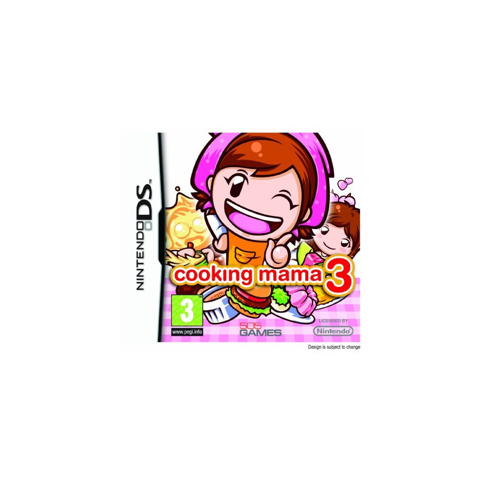 Cooking Mama 3 (Nintendo Ds) 8023171022123