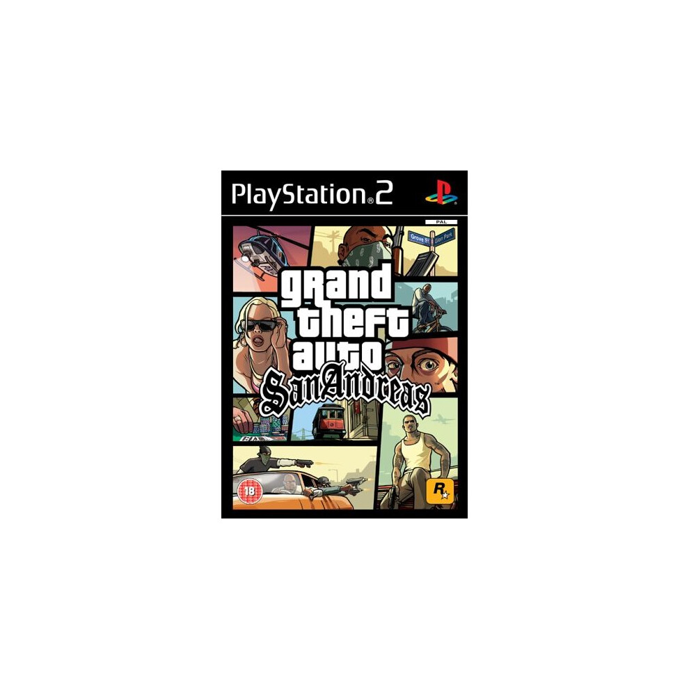 Grand Theft Auto - San Andreas - Grand Theft Auto: San Andreas (PS2)