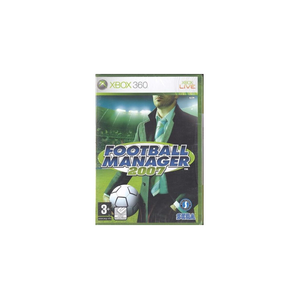 Football Manager 2007 Xbox 360