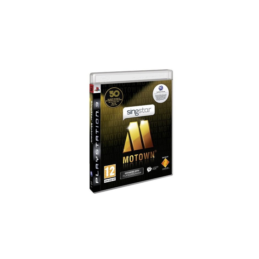 Singstar: Motown - Playstation Eye Enhanced (Ps3) 711719138051