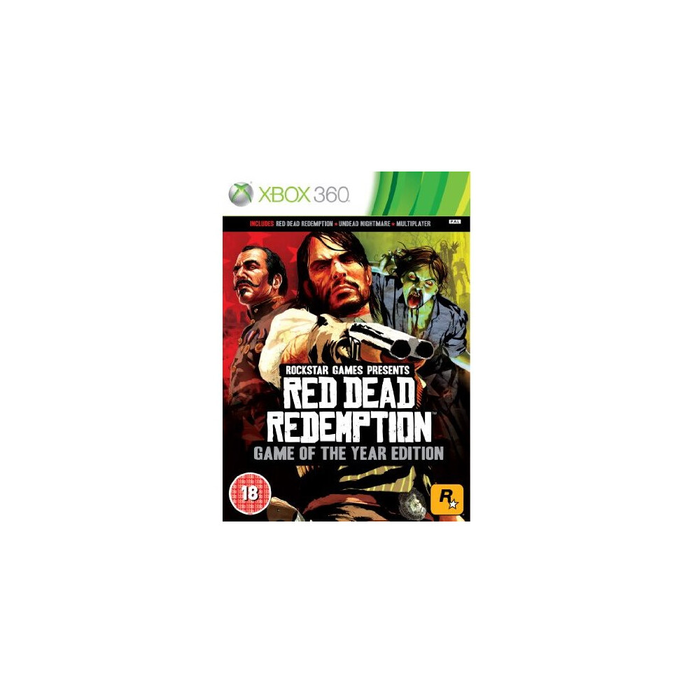 Xbox Dead Emption - Game Of The Year Edition (Xbox 360) Red