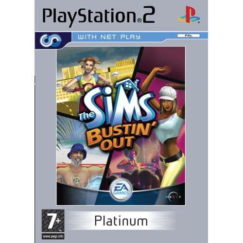 The Sims - Bustin' Out - The Sims Bustin Out Platinum (PS2)