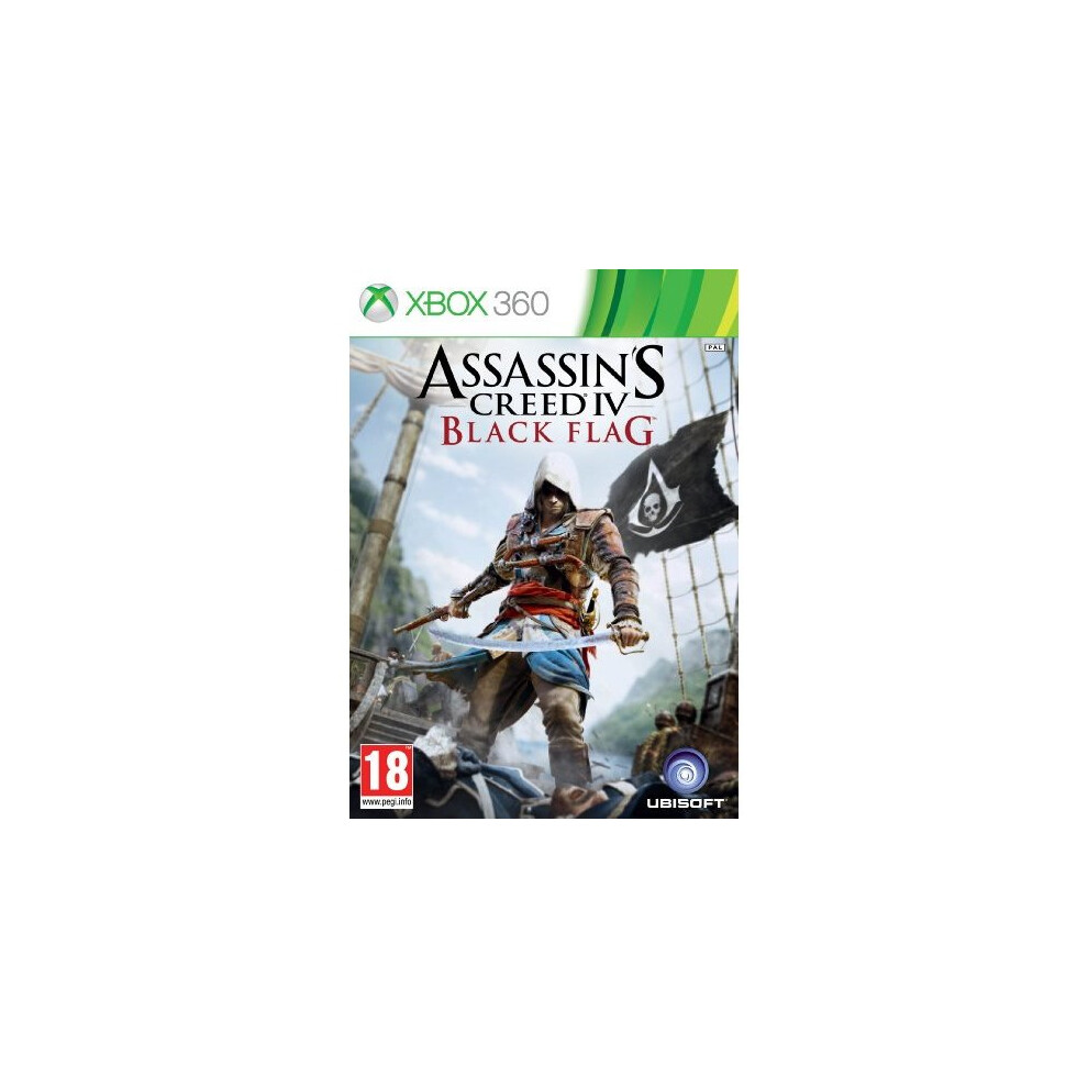 Assassin's Creed Iv: Flag (Xbox 360) Black 3307215705605