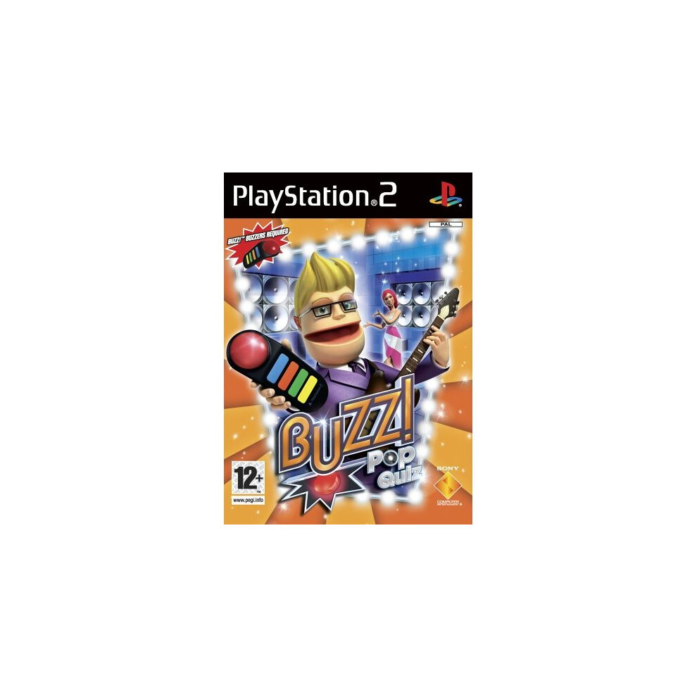 Buzz! Pop Quiz - Solus (Ps2) 711719918455