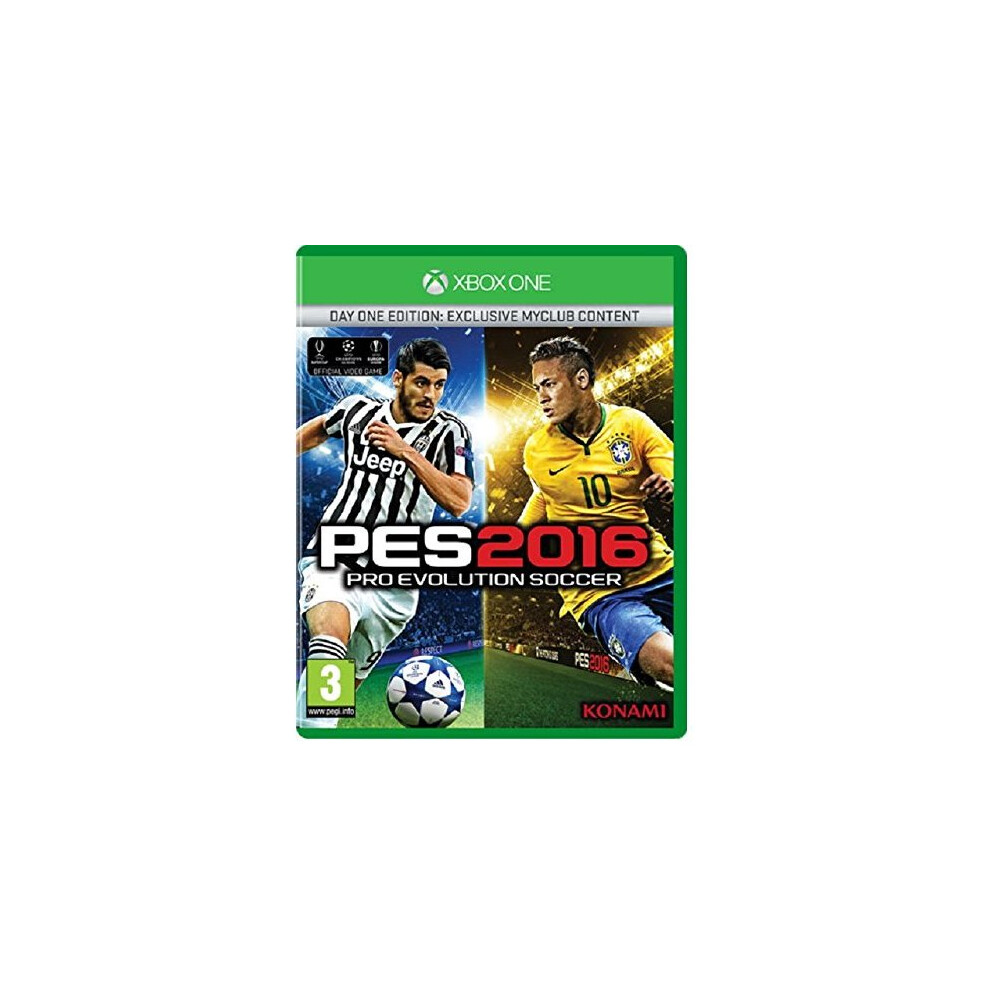 Pro Evolution Soccer 2016 Day One Edition Xbox One Game 4012927111000